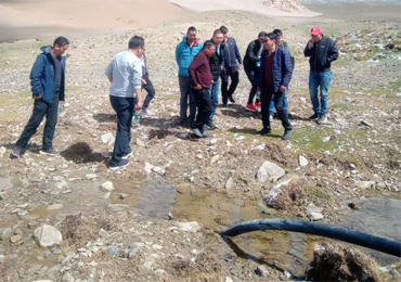 Sistema de abastecimento de água solar de 1.5KW no Tibete