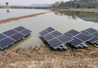 99 conjuntos 750W & 1,1kW sistema de aeração solar em Yugan, Jiangxi