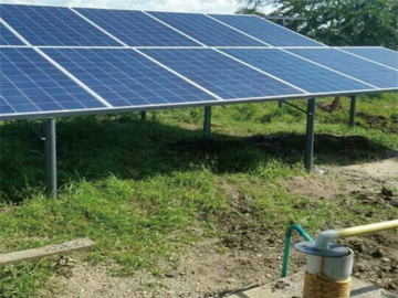 10 conjuntos de sistema de bomba solar de 2,2kW na Colômbia