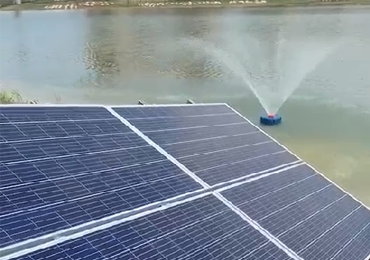 6 conjuntos 750w sistema de aeração solar em Anqing 