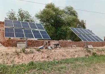 Sistema de bomba de água fotovoltaica de 11kW no Paquistão