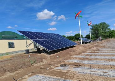 Sistema de bomba solar de 7,5 kW no Uzbequistão