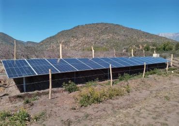 2 conjuntos de sistema de bomba solar de 2,2kW no Chile