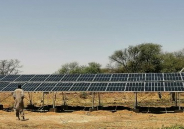 11kw sistema de bomba solar no Sudão
