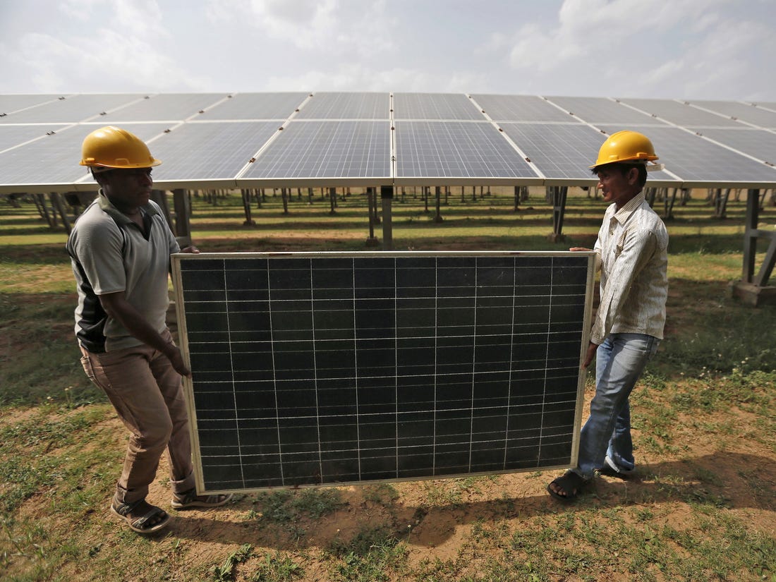 enorme lacuna de investimento, Índia 175gw Alvo de energia renovável se torna mais difícil