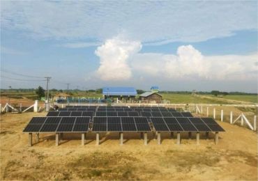Sistema de bomba solar de 30 kW em Mianmar
    