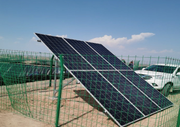 1.sistema de bomba solar de 1kw na província de shaanxi
